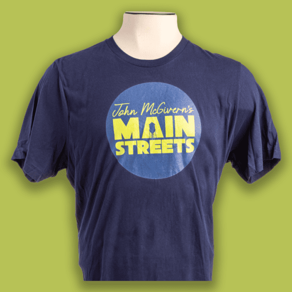 Main Streets Circle Logo Unisex t-shirt