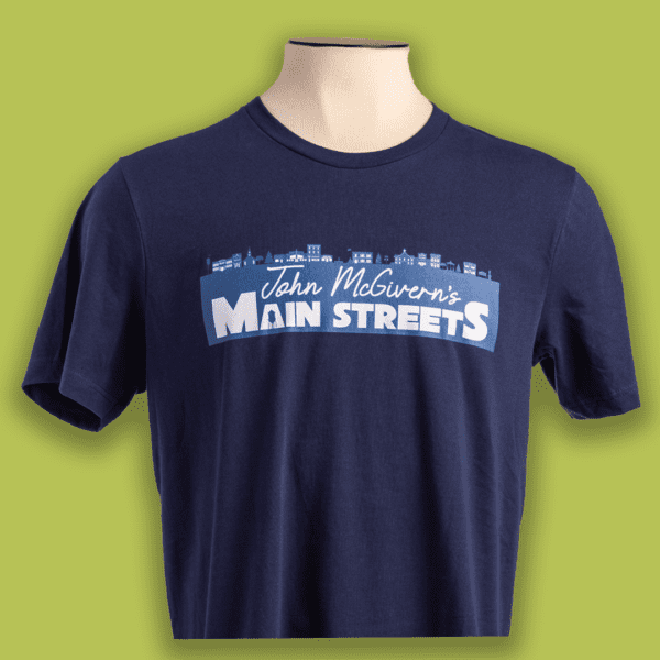 Main Streets Skyline Unisex t-shirt