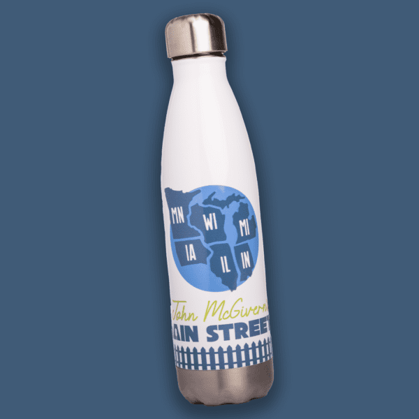 Stainless Steel Main Streets Water Bottle