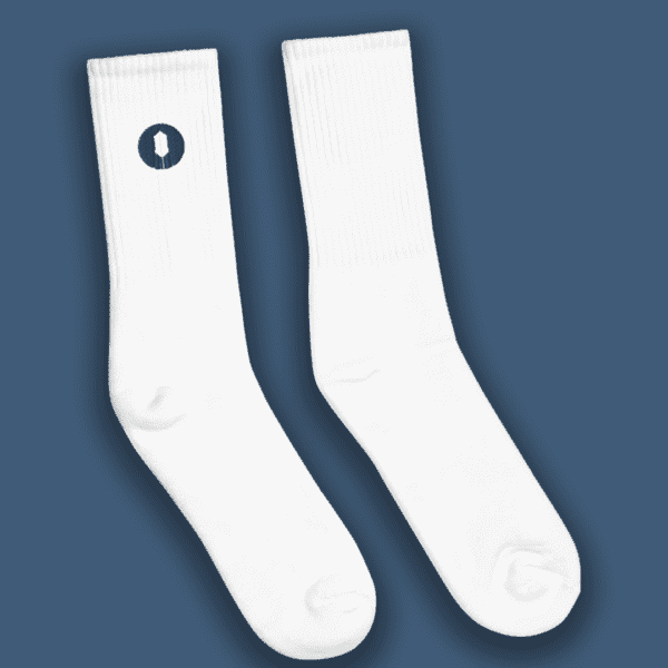 Embroidered socks