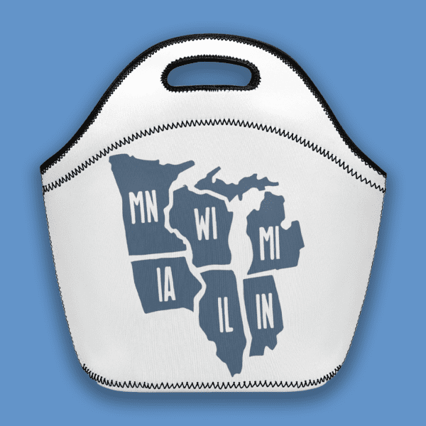 Midwest Main Streets Lunch Bag