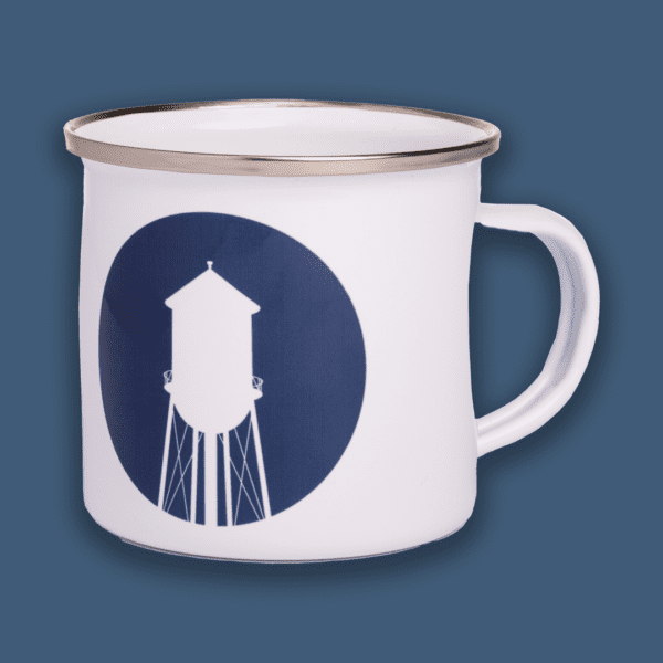 Tin Coffee Mug