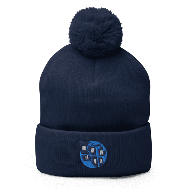 Pom-Pom Midwest States Beanie